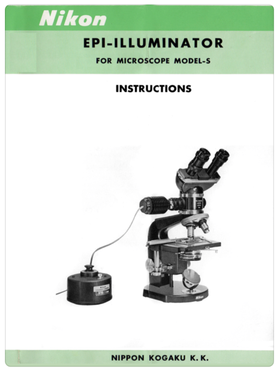 A manual for a microscope
Description automatically generated