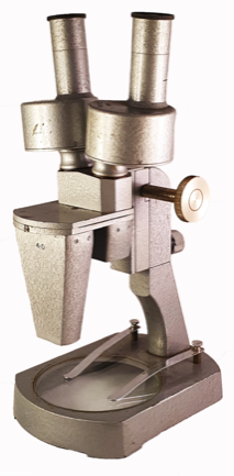 A close-up of a microscope
Description automatically generated