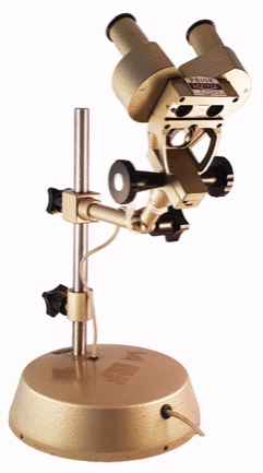 A close-up of a microscope
Description automatically generated